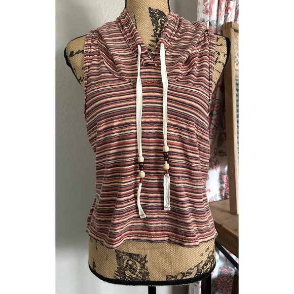 Free People We The Free Ones Fire Hooded Tank - Picture 5 of 11